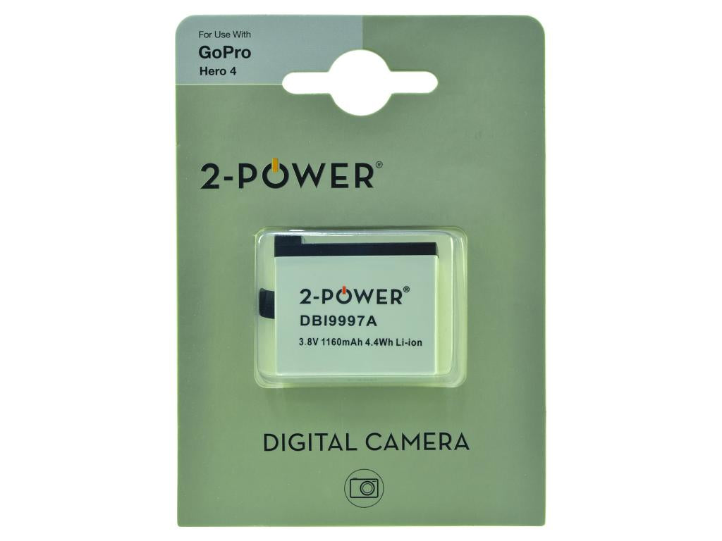 2-Power DBI9997A batería para cámara/grabadora Ión de litio 1160 mAh
