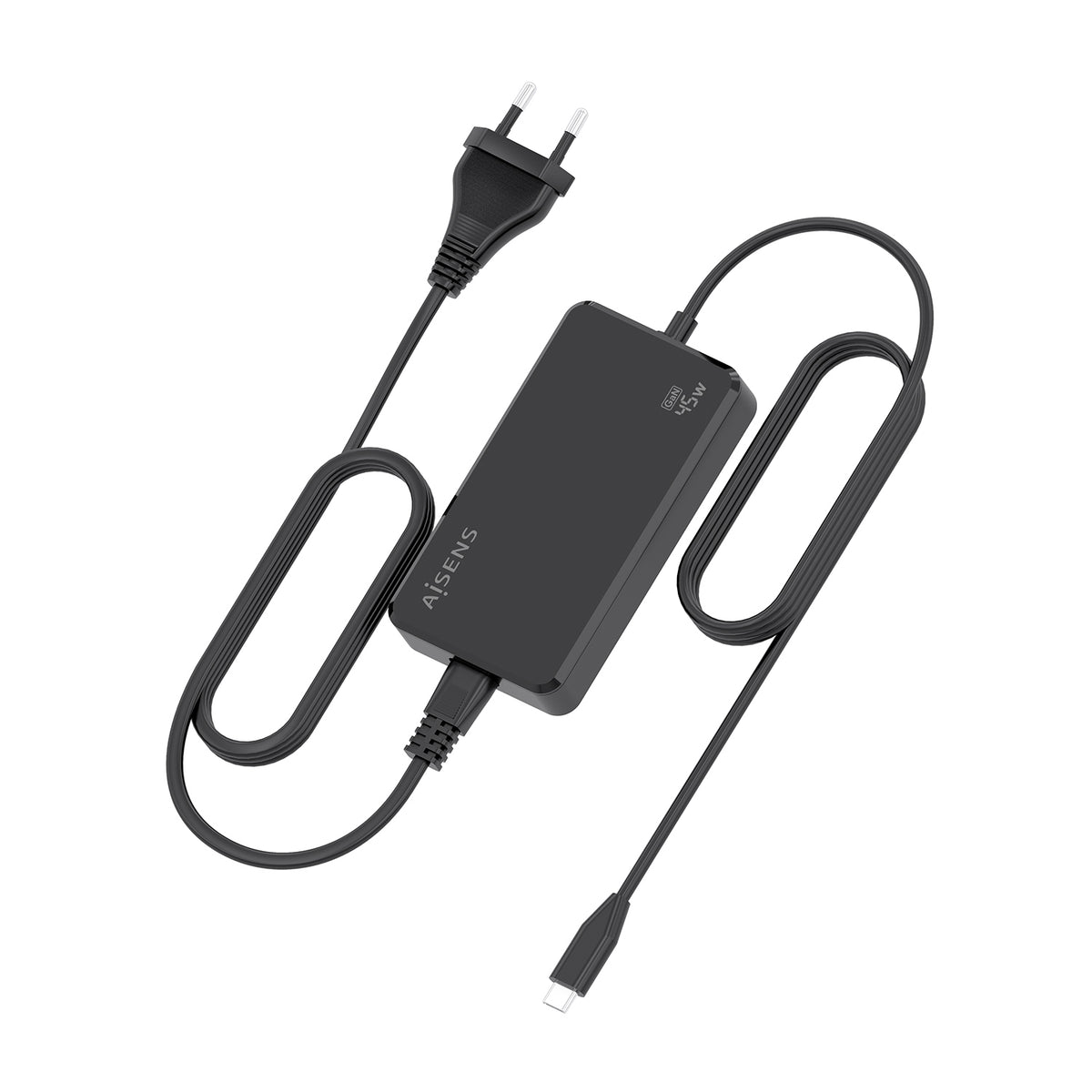 AISENS ASCH-1PD45D067-BK adaptador e inversor de corriente Interior (4)