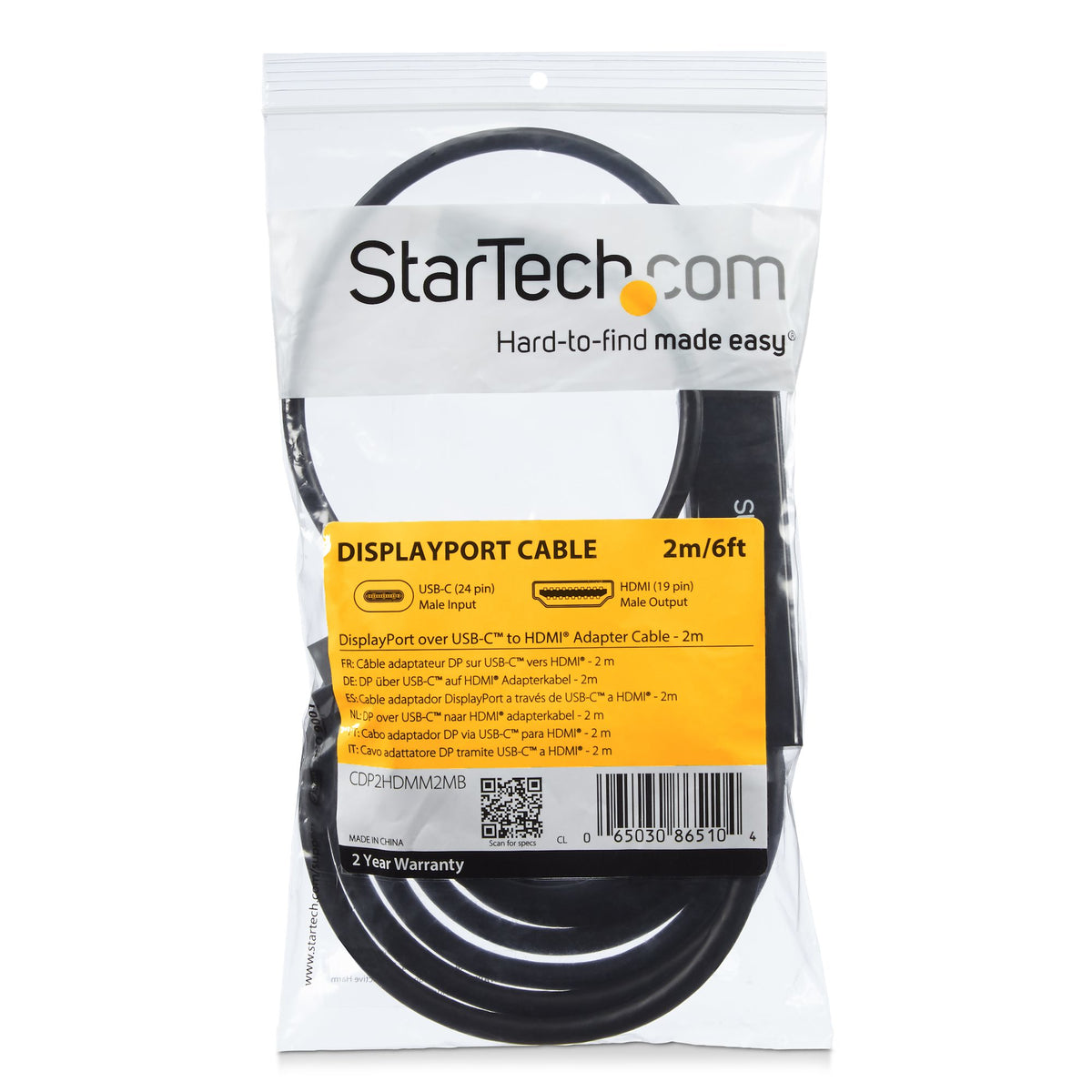 StarTech.com CDP2HDMM2MB adaptador de cable de vídeo (7)
