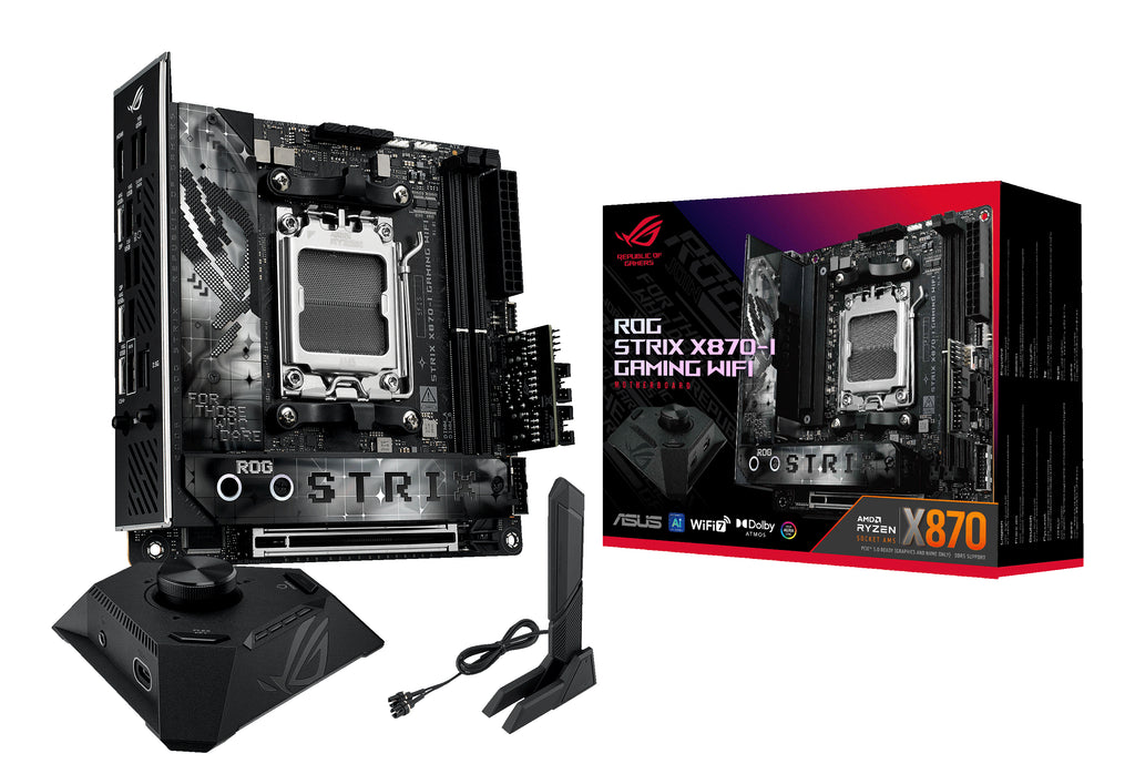 ASUS ROG STRIX X870-I GAMING WIFI AMD X870 Zócalo AM5 mini ITX (2)
