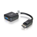 DP to VGA Adapter Converter - Black - M/F - Cable DisplayPort - DisplayPort (2)
