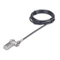 StarTech.com UNIVC4D-LAPTOP-LOCK cable antirrobo Negro, Plata