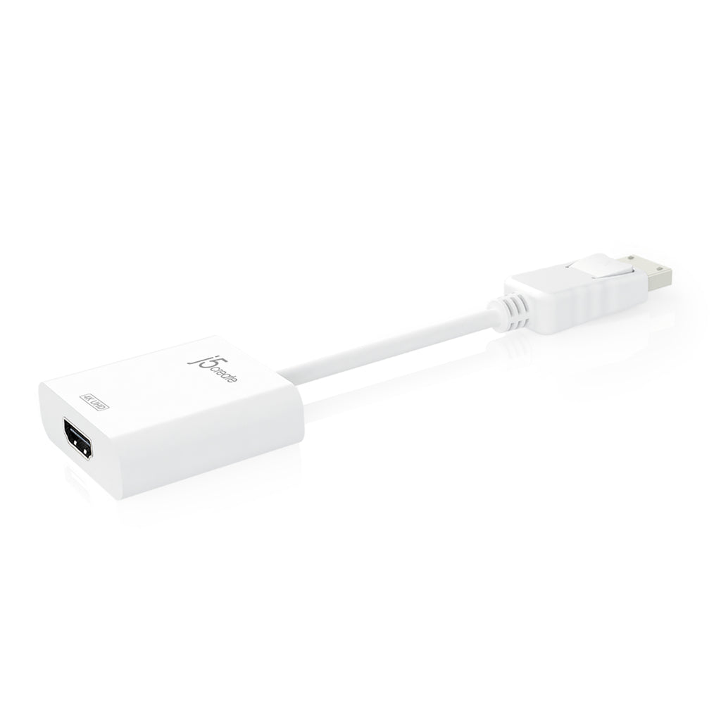 j5create JDA158 DisplayPort™ to 4K HDMI™ Active Adapter 0,16 m Blanco (3)