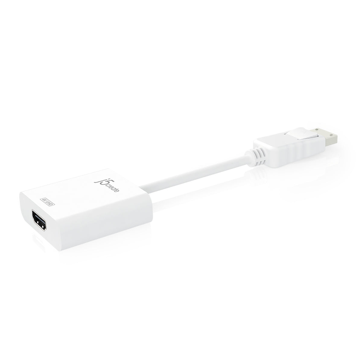 j5create JDA158 DisplayPort™ to 4K HDMI™ Active Adapter 0,16 m Blanco (3)