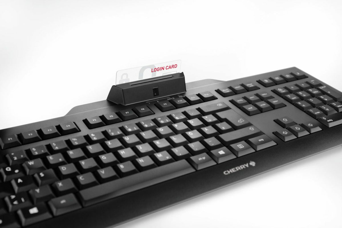 CHERRY JK-A0100US-2 teclado Mantenimiento USB QWERTY Inglés de EE. UU. Negro (5)