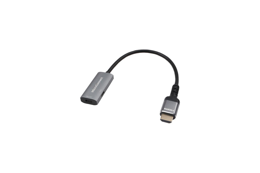 Microconnect HDMIUSB3.2 base para portátil y replicador de puertos Negro, Plata (2)