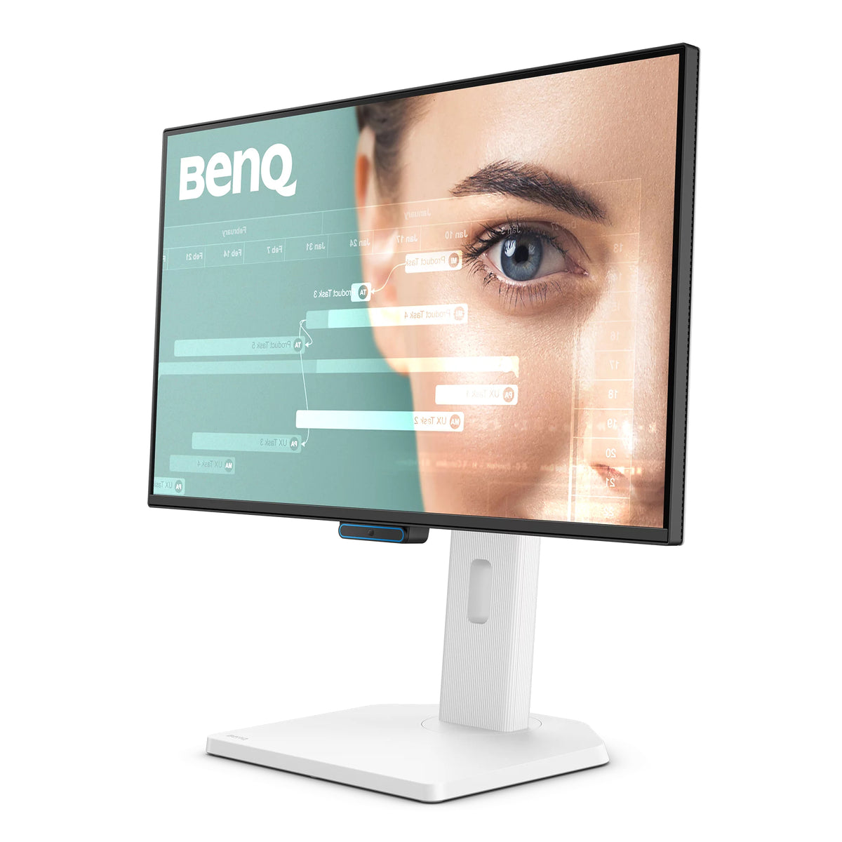 BenQ GW2490TC pantalla para PC 61 cm (24") 1920 x 1080 Pixeles Full HD LED Negro, Blanco (2)