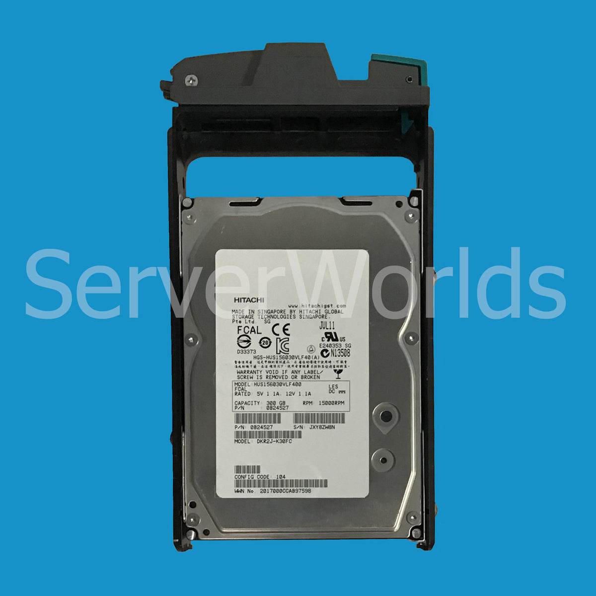Hitachi USP-V 300GB 15K FC Disk 3.5" 5529293-B-RFB – Reacondicionado (3)