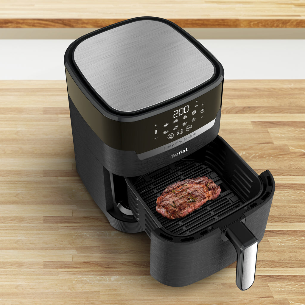 Tefal Easy Fry & Grill EY5058 Sencillo 4,2 L Independiente 1550 W Freidora de aire caliente Negro (7)