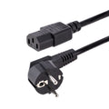 StarTech.com 713E-3M-POWER-CORD cable de transmisión Negro CEE7/7 C13 acoplador