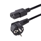StarTech.com 713E-3M-POWER-CORD cable de transmisión Negro CEE7/7 C13 acoplador