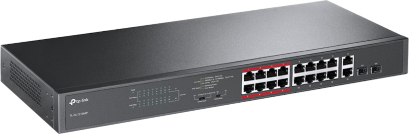 Switch PoE TP-LINK TL-SL1218MP 16 puer.