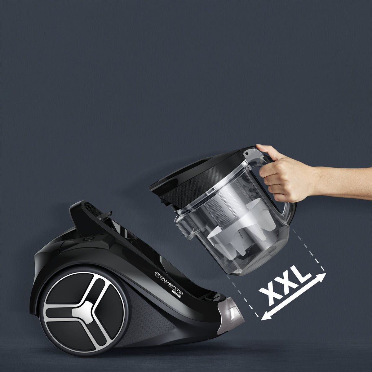 Rowenta Compact Power XXL RO4B30 2,5 L Aspiradora cilíndrica Secar 900 W