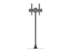 Multibrackets 8232 soporte para pantalla de señalización 165,1 cm (65") Negro (2)