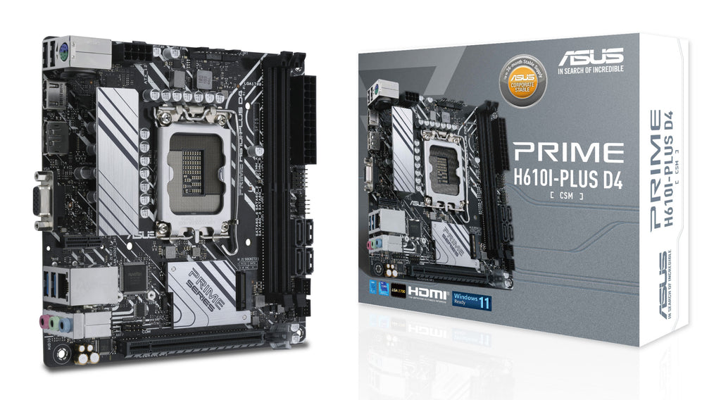 ASUS PRIME H610I-PLUS D4-CSM Intel H610 LGA 1700 mini ITX (2)