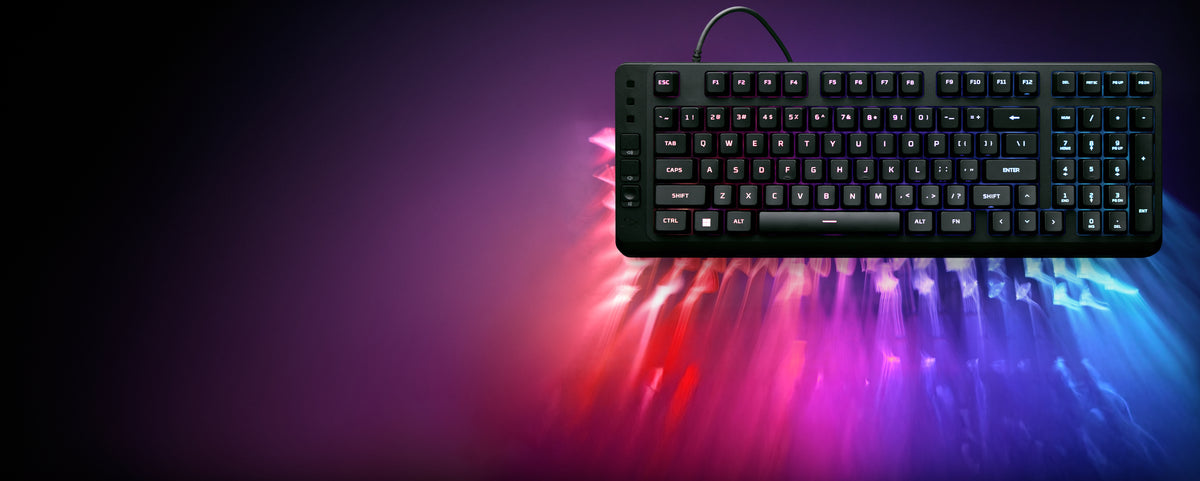 HyperX Eve 1800 teclado Juego USB Negro (9)