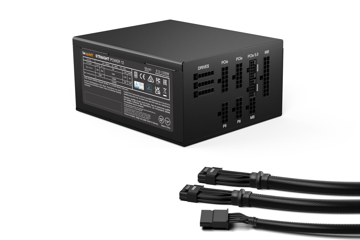 be quiet! Straight Power 12 unidad de fuente de alimentación 1200 W 20+4 pin ATX ATX Negro (2)