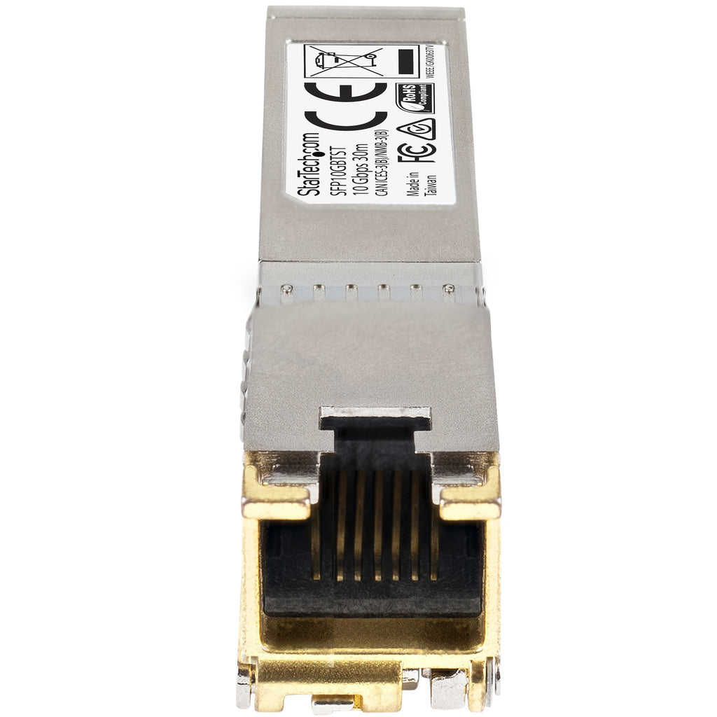 StarTech.com SFP10GBTCST red modulo transceptor Cobre 10000 Mbit/s SFP