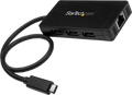 Startech HB30C3A1GE - Ladrón con Adaptador de Alimentación, Hub