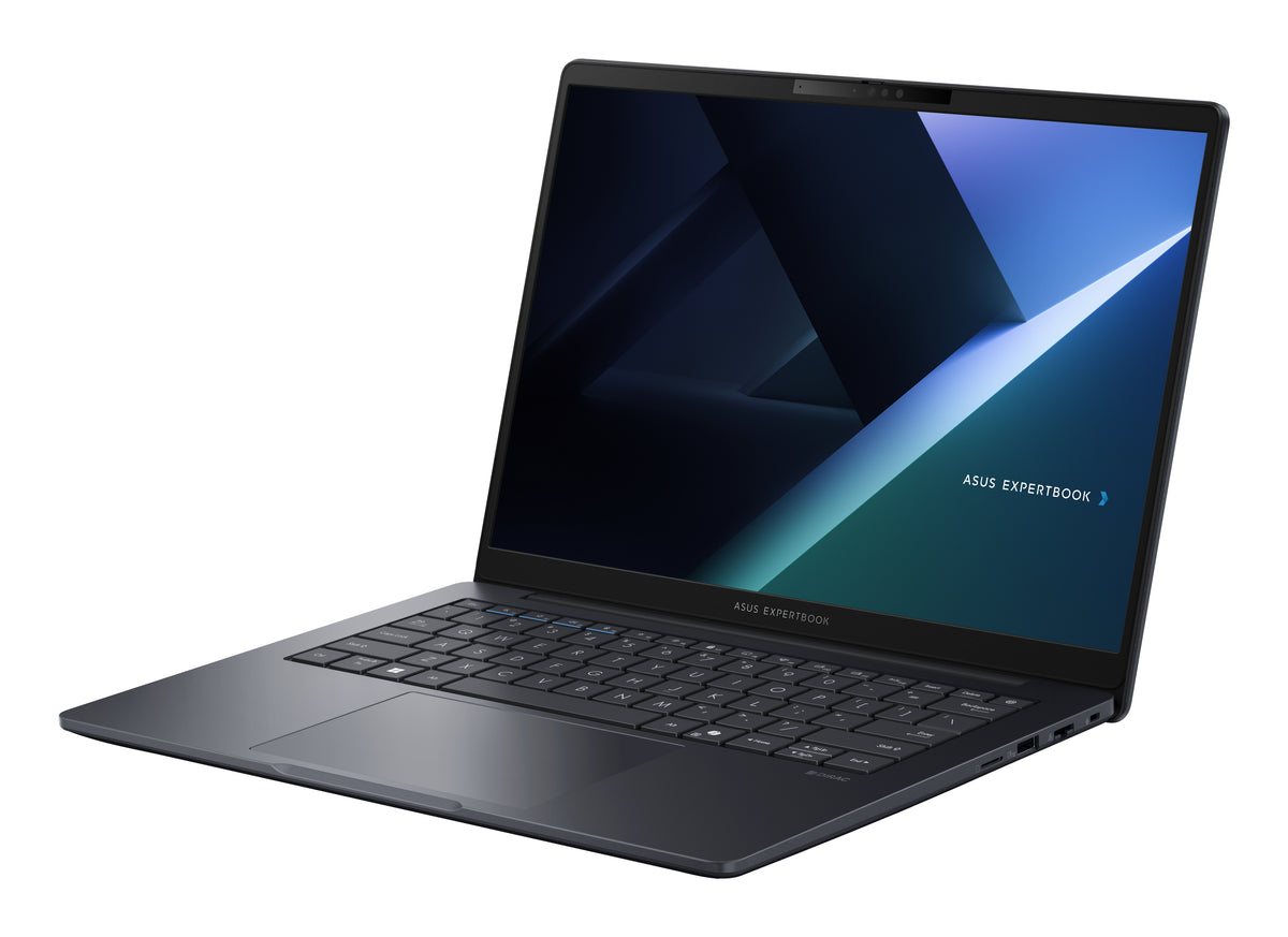 ASUS ExpertBook B3 B3405CCA-LY0066X Intel Core Ultra 5 125H Portátil 35,6 cm (14") WUXGA 16 GB DDR5-SDRAM 512 GB SSD Wi-Fi 6E (802.11ax) Windows 11 Pro Negro, Gris QWERTZ Alemán (4)
