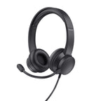 Trust HS-150 Auriculares Alámbrico Diadema Oficina/Centro de llamadas Negro (2)