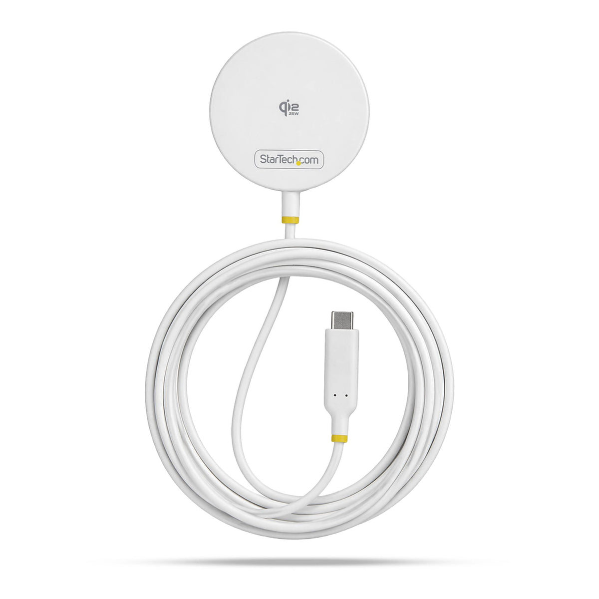 StarTech.com 1PW-WIRELESS-CHARGER cargador de dispositivo móvil Smartphone Blanco Cargador inalámbrico Interior