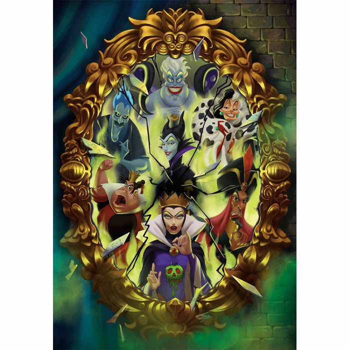 Clementoni Disney Villains Puzzle rompecabezas 1000 pieza(s) Dibujos (2)