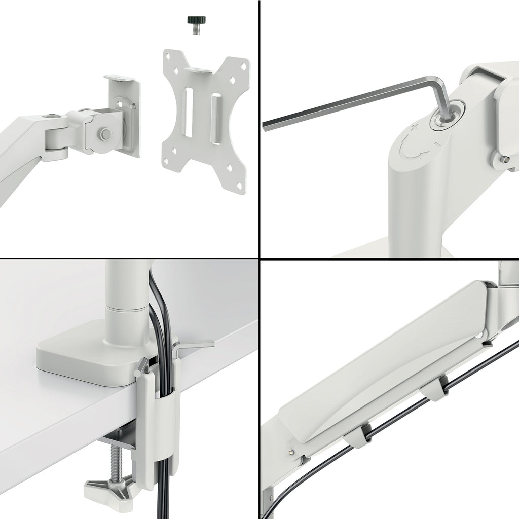 Leitz 65370085 soporte para monitor 81,3 cm (32") Escritorio Gris (5)