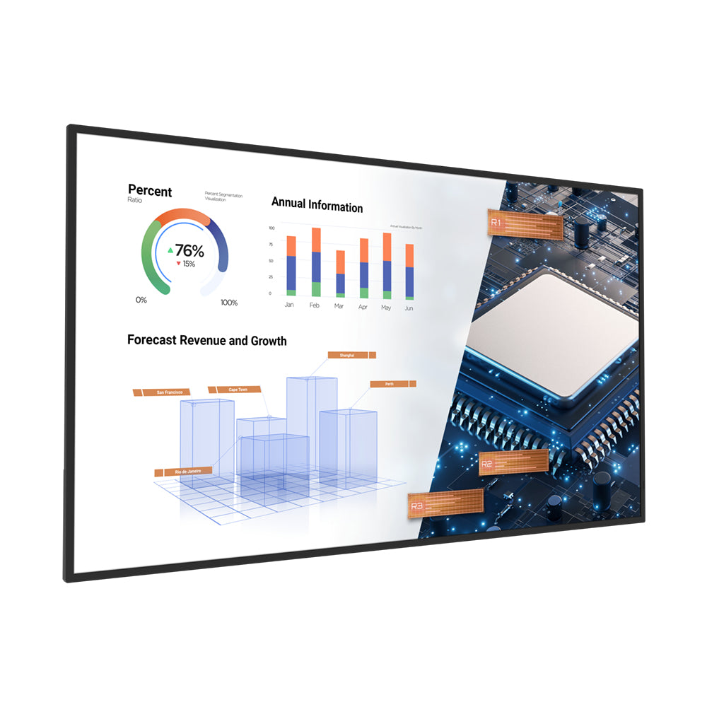 BenQ ST6502S Pantalla plana para señalización digital 165,1 cm (65") LCD 400 cd / m² 4K Ultra HD Negro Procesador incorporado (3)