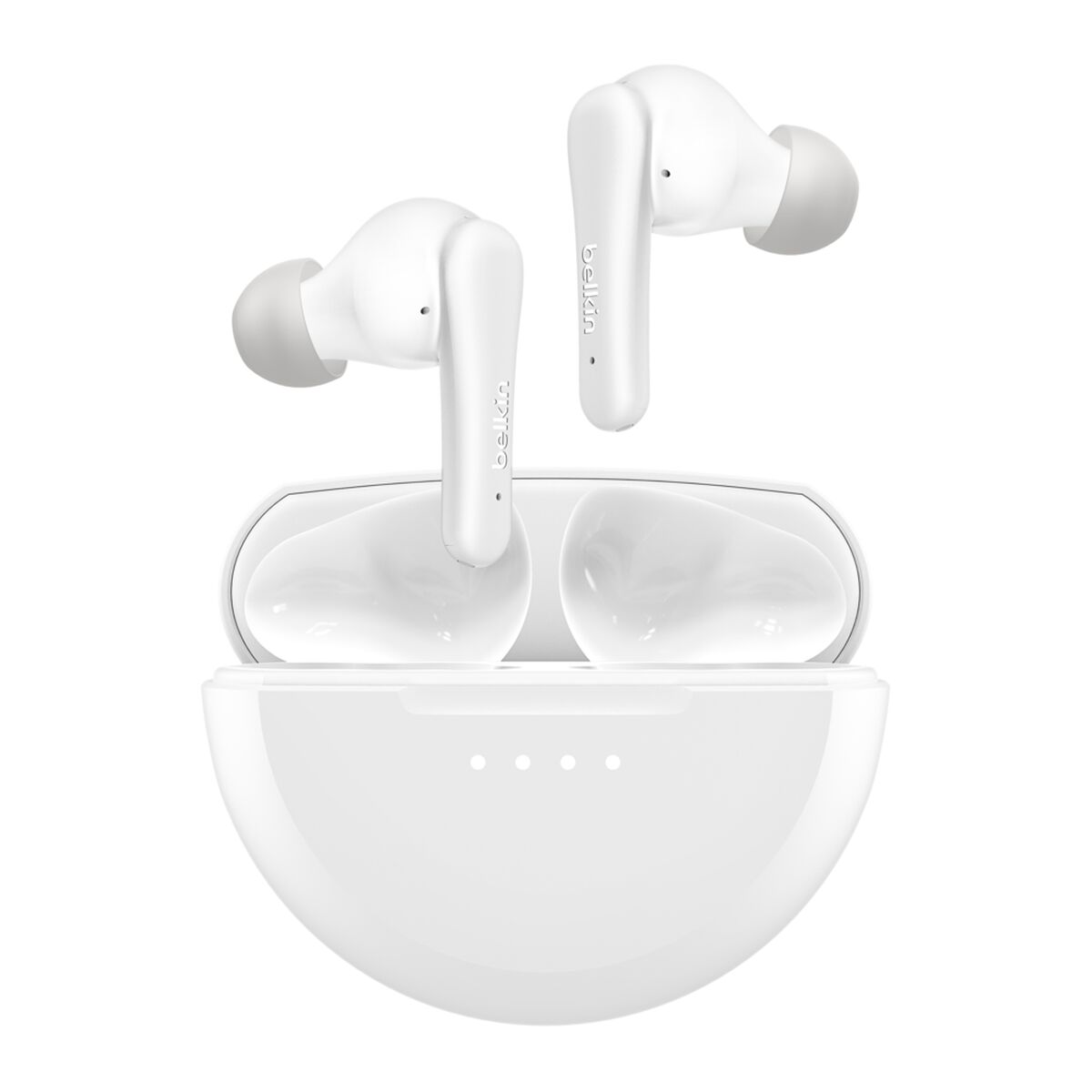Auriculares inalámbricos con micro - en oreja - Bluetooth - cancelación de sonido activo - blanco