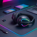 Mars Gaming MHWQUASAR auricular y casco Auriculares Inalámbrico Diadema Juego USB Type-C / USB Type-A Bluetooth Negro (9)