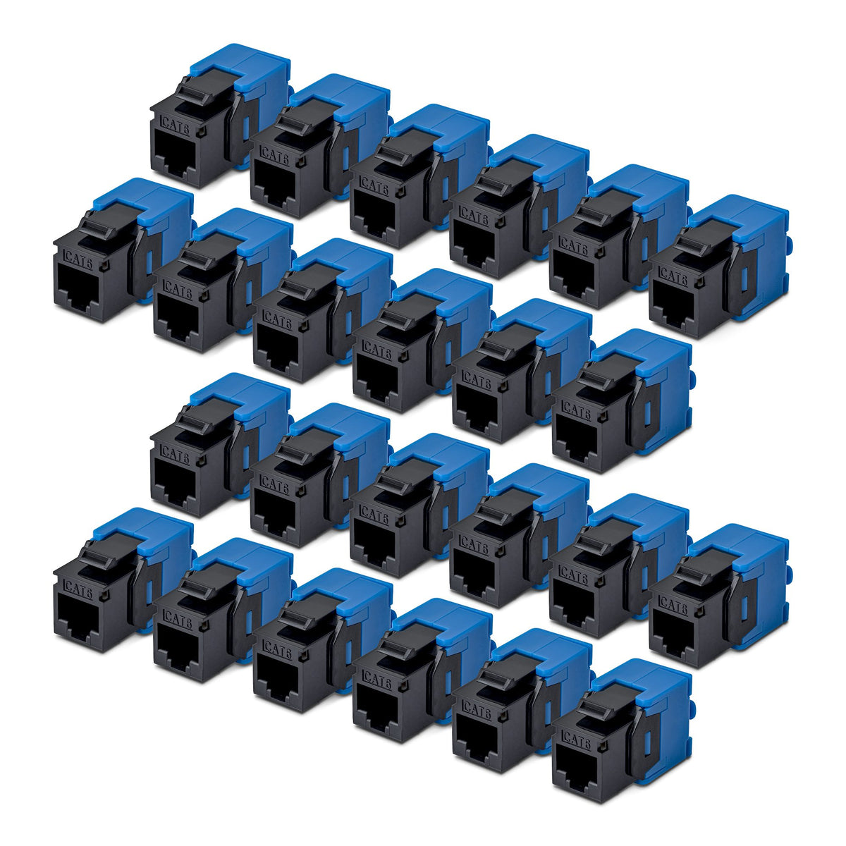 StarTech.com C6KEYTL180BK24PK módulo de conector de red (2)