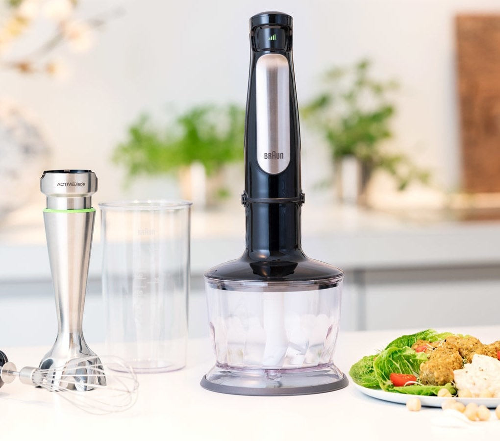 Braun MQ 7035X 0,6 L Batidora de inmersión 1000 W Negro, Acero satinado (8)