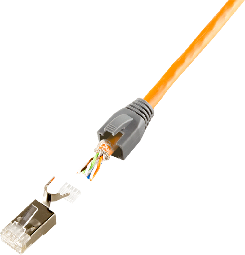 Fundas protect. RJ45, gris, 50 unidades (3)