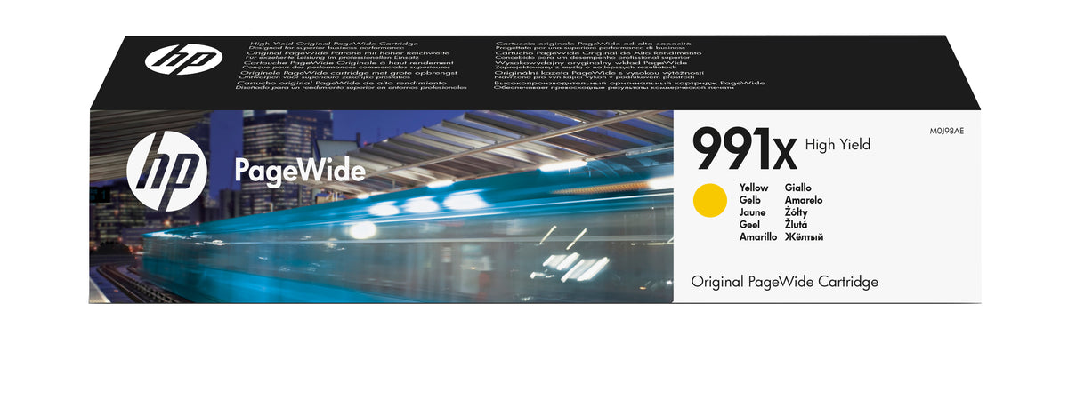 HP 991X High Yield Yellow Original PageWide Cartridge cartucho de tinta 1 pieza(s) Alto (2)