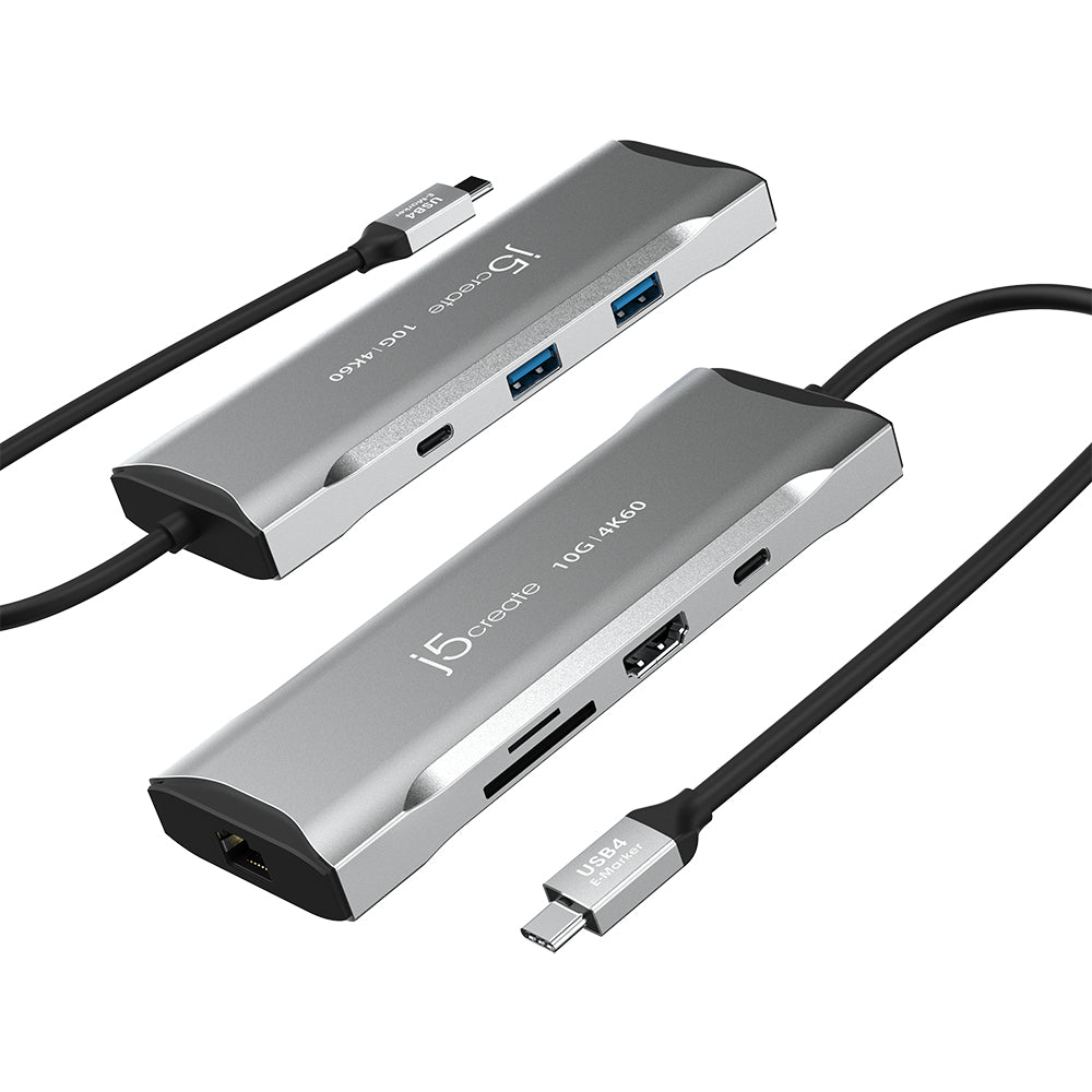 j5create JCD393 Alámbrico USB 3.2 Gen 1 (3.1 Gen 1) Type-C Gris (2)