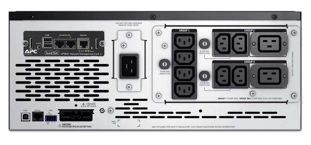 APC Smart-UPS sistema de alimentación ininterrumpida (UPS) Línea interactiva 3 kVA 2700 W 10 salidas AC (3)