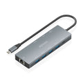 AISENS ASUC-9P051-GR base para portátil y replicador de puertos Alámbrico USB 3.2 Gen 1 (3.1 Gen 1) Type-C (2)