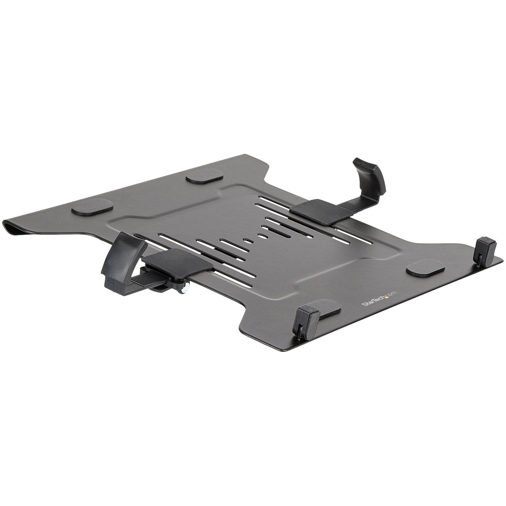 StarTech.com LAPTOP-ARM-TRAY soporte para ordenador portátil Mesita plegable para ordenador portátil Negro