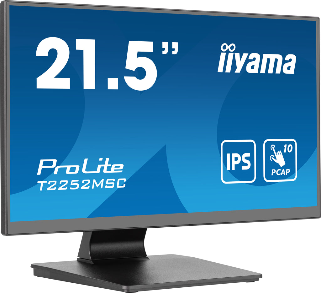 iiyama ProLite T2252MSC-B2 pantalla para PC 54,6 cm (21.5") 1920 x 1080 Pixeles Full HD LCD Pantalla táctil Negro (4)