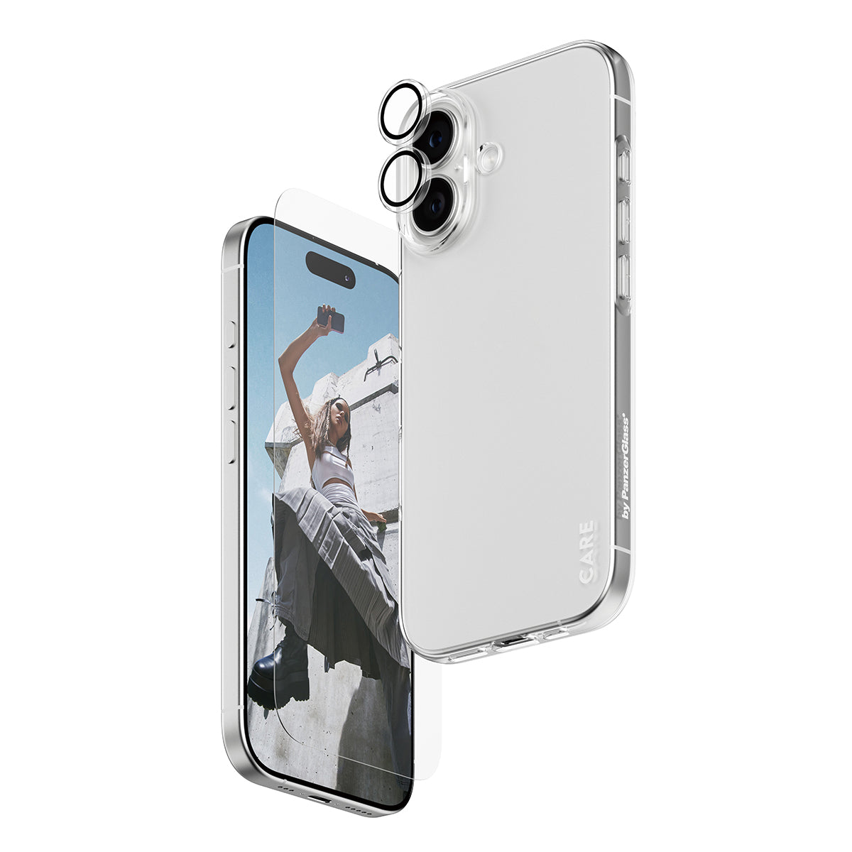 PanzerGlass SAFE. | CARE™ by ® 3-in-1 Combo Bundle iPhone 17 Protector de pantalla Apple 1 pieza(s)