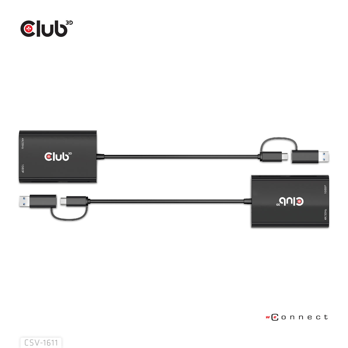 CLUB3D CSV-1611 Adaptador gráfico USB 3840 x 2160 Pixeles Negro (5)
