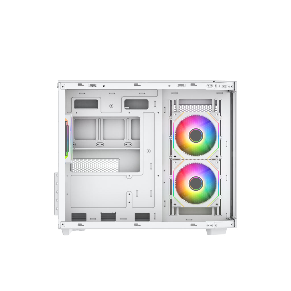 VIDA EDGE MINI MATX ARGB WHITE CASE Cubo Blanco (7)