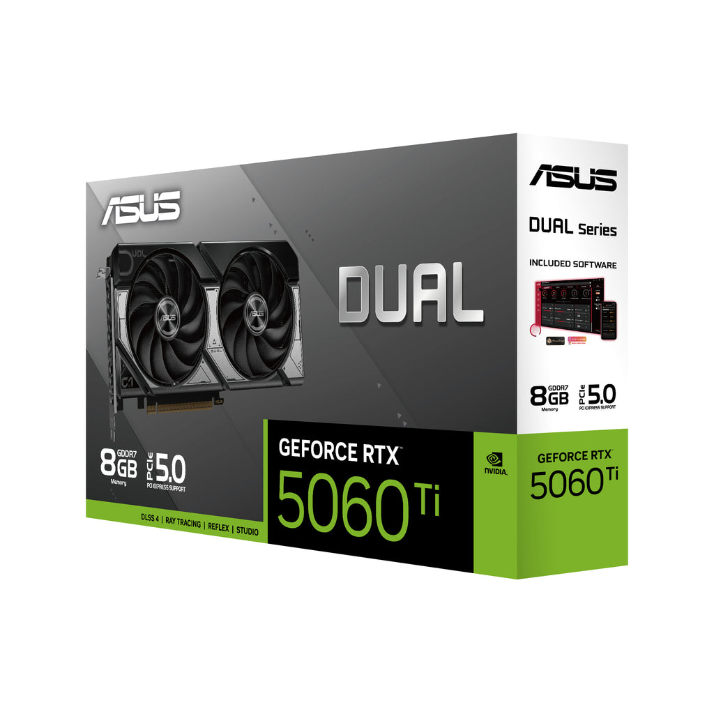 ASUS Dual -RTX5060TI-8G NVIDIA GeForce RTX 5060 Ti 8 GB GDDR7 (8)