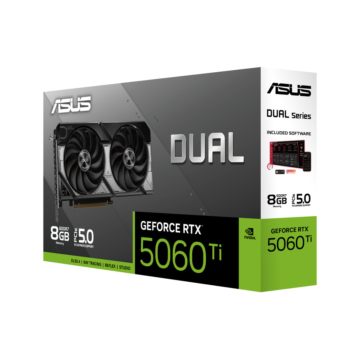 ASUS Dual -RTX5060TI-8G NVIDIA GeForce RTX 5060 Ti 8 GB GDDR7 (8)