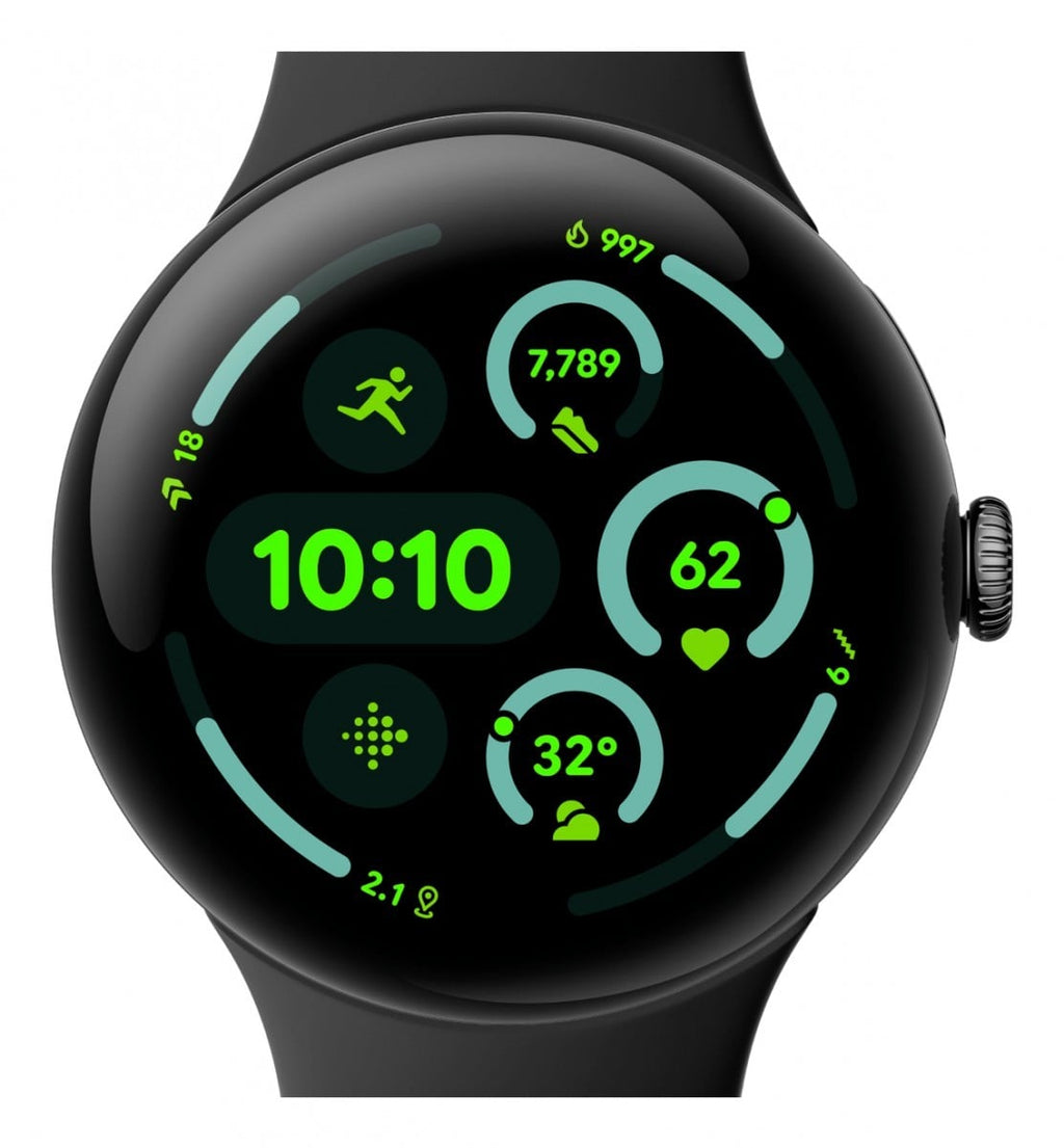 Google Pixel Watch 3 45 mm BT Noir Obsidienne