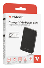 Verbatim Charge 'n' Go Essentials 10000 mAh Cargador inalámbrico Negro