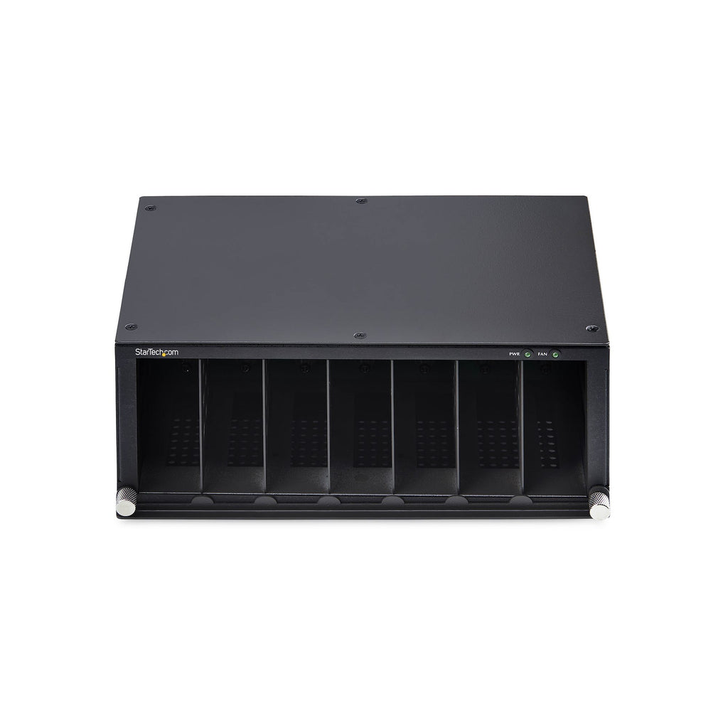 StarTech.com MCM7-MEDIA-CHASSIS chasis de red Negro (3)