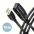 Axagon ADR-310 cable USB USB 3.2 Gen 1 (3.1 Gen 1) 10 m USB A 5 Gbit/s Negro