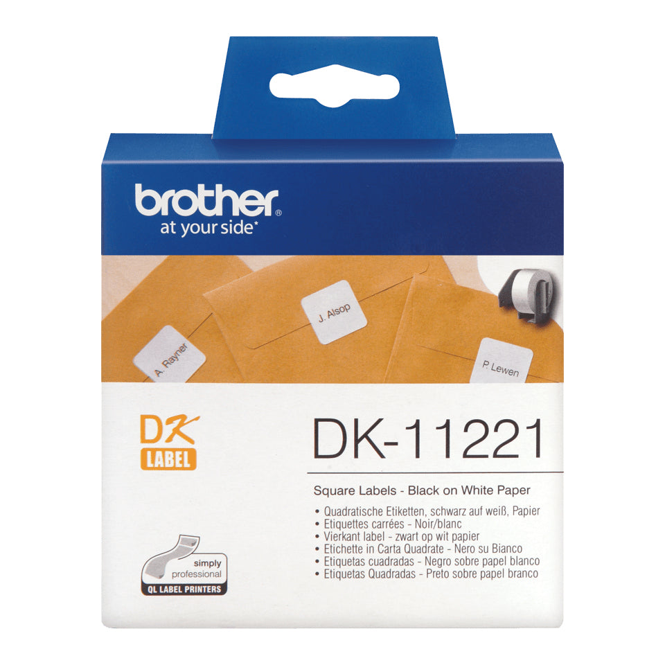 Brother DK-11221 cinta para impresora de etiquetas Negro sobre blanco (4)